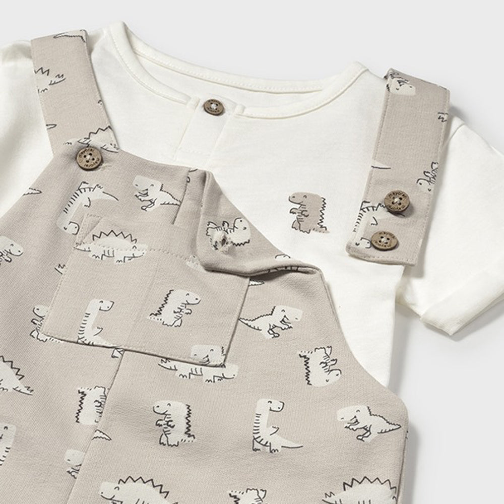 Mayoral Baby Boys Knit Jumper Set Bone 1650