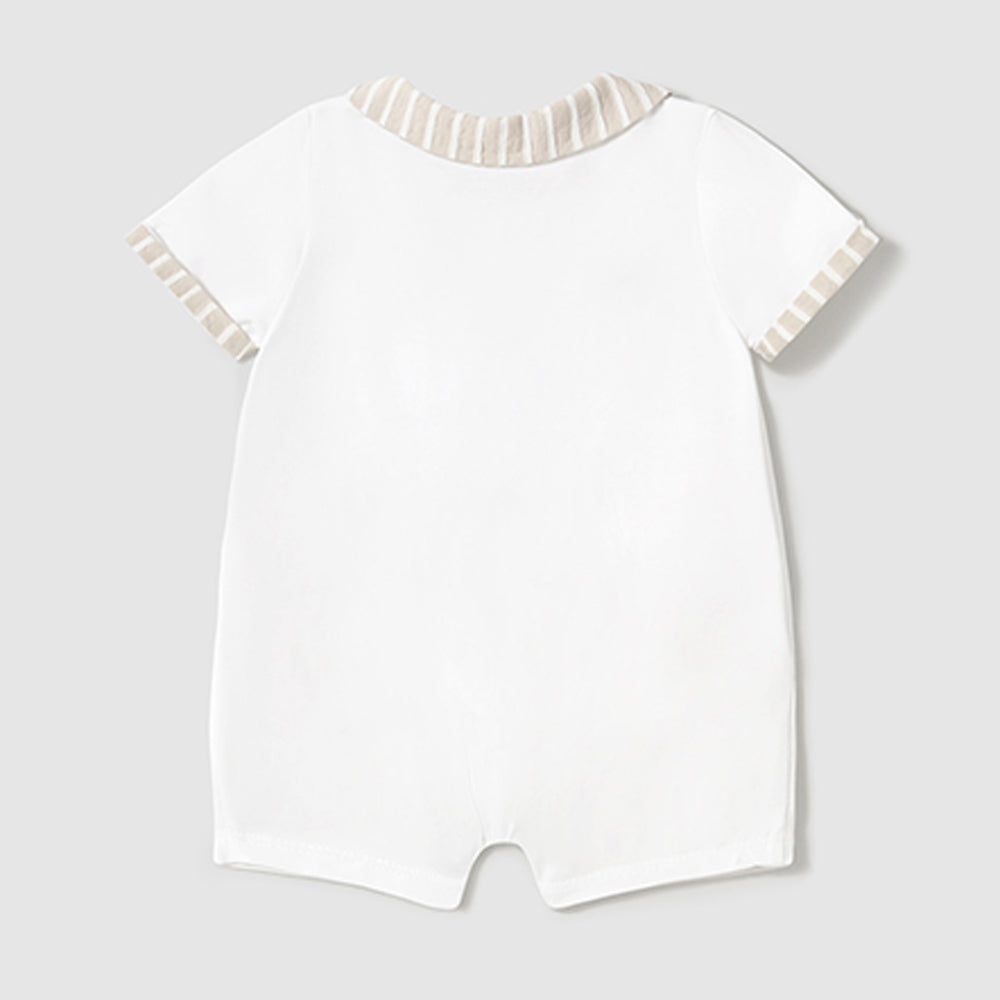 Mayoral Baby Boys 2 Bodysuit Set Wht-Frappe 1705