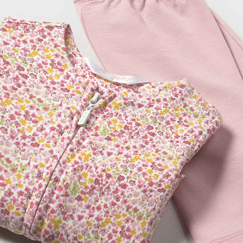 Mayoral Baby Girls Tracksuit Baby Rose 1854
