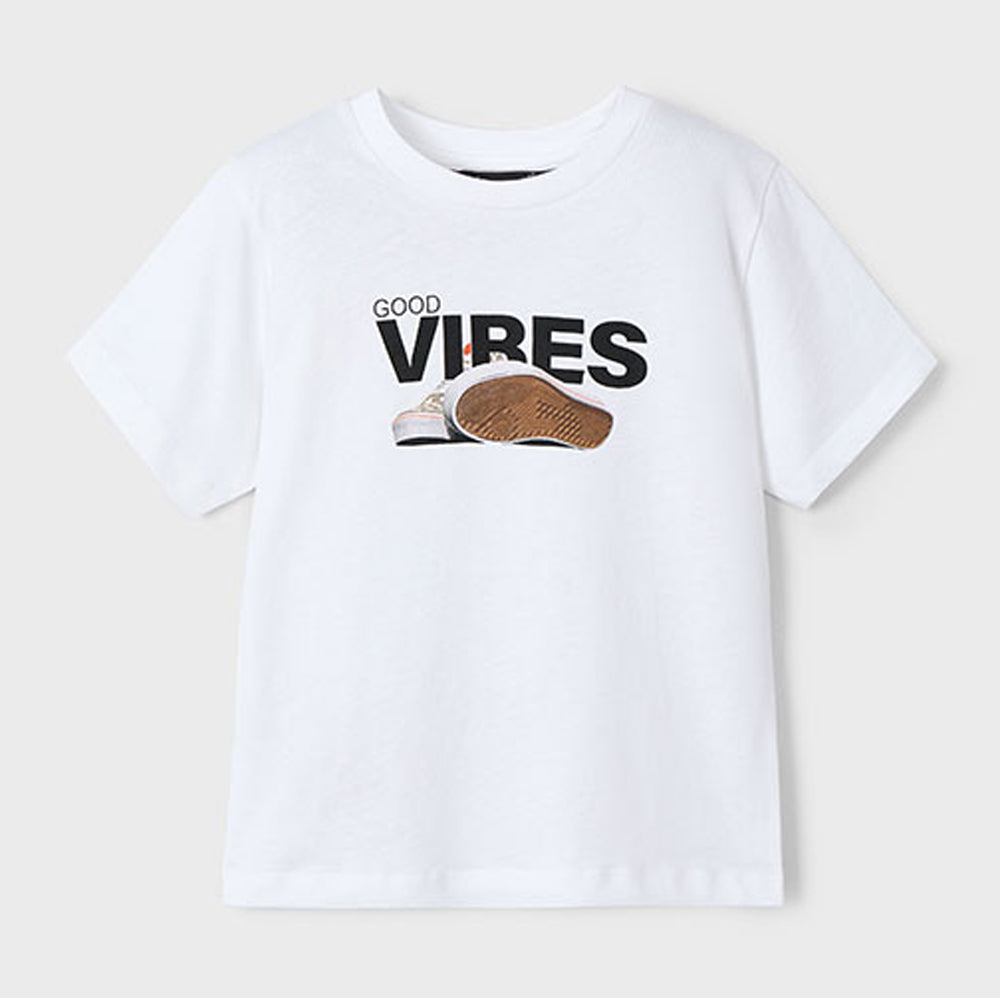 Mayoral Boys 2 S/S T-Shirt Set Orange 3040