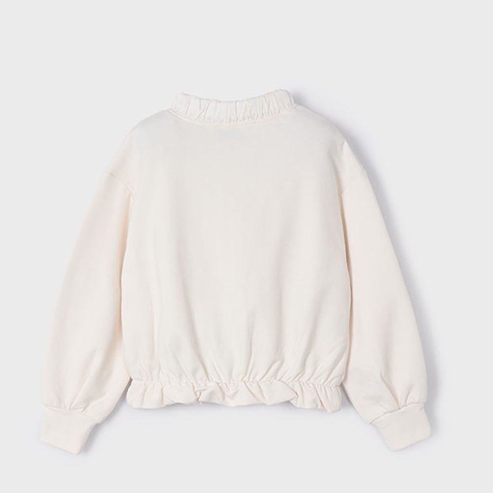 Mayoral Girls Mixed Jumper Bone 3410