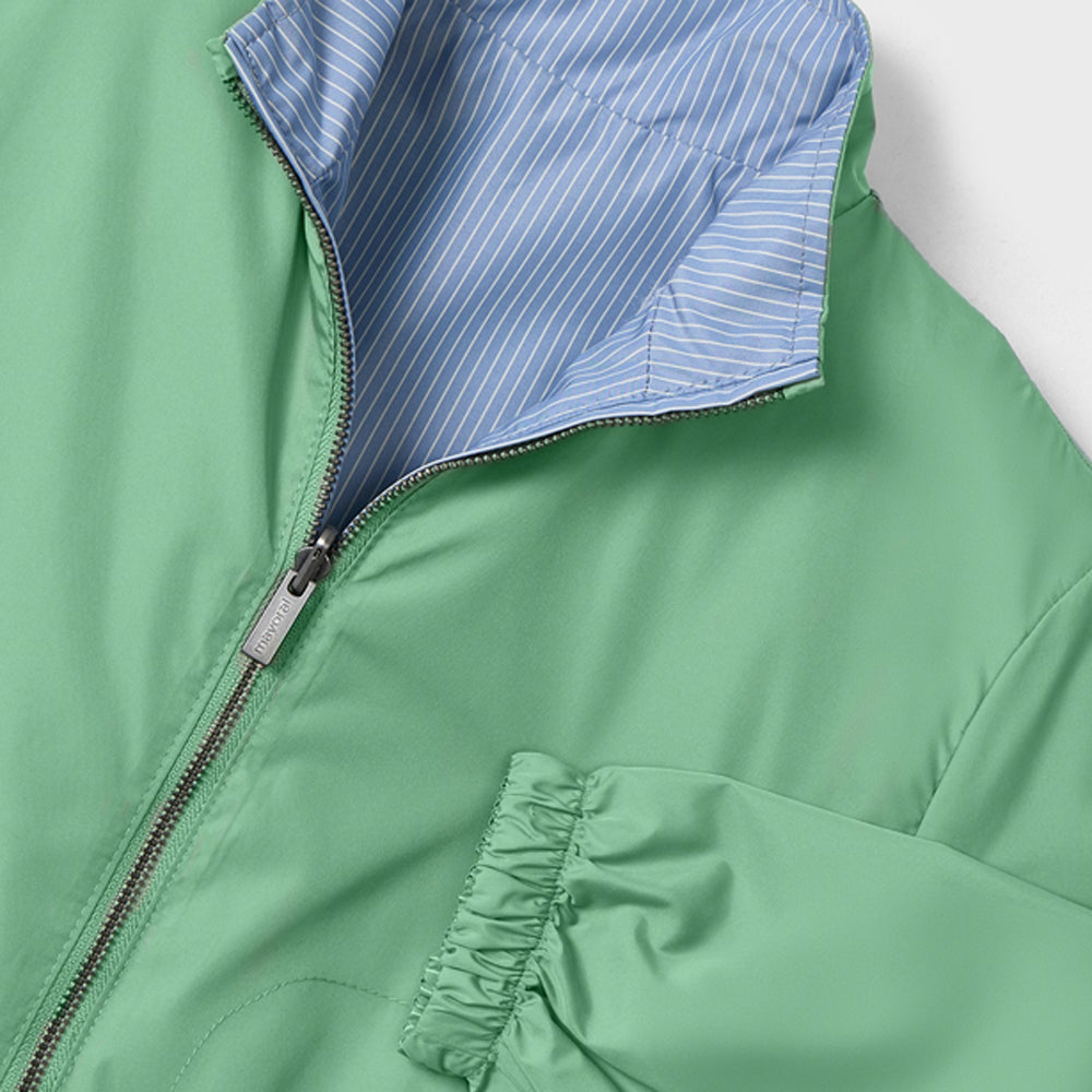 Mayoral Boys Reversible Windbreaker Darklaurel 3430