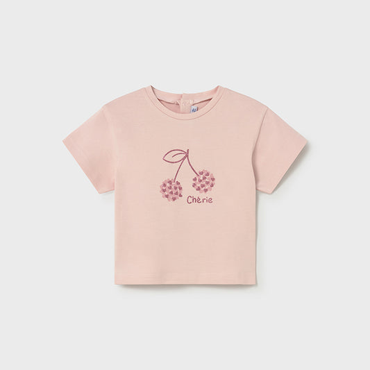 Mayoral Peony Basic Short Sleeve T-Shirt 105