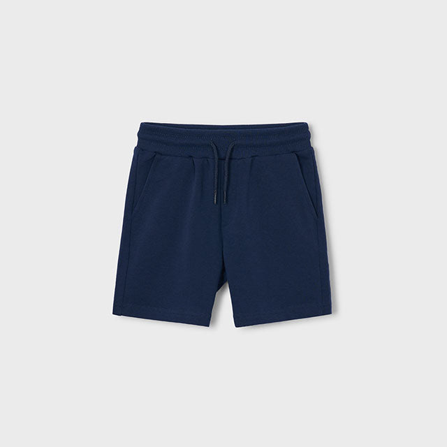 Mayoral Navy Basic fleece shorts 611