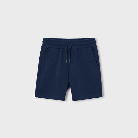 Mayoral Navy Basic fleece shorts 611