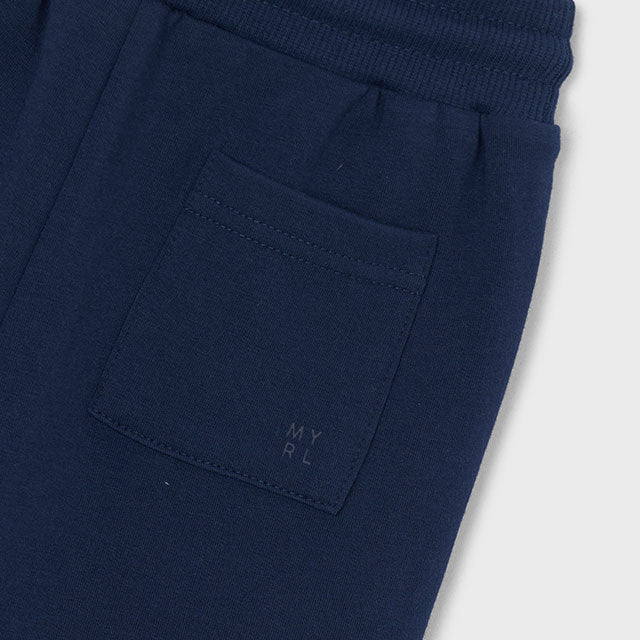 Mayoral Navy Basic fleece shorts 611