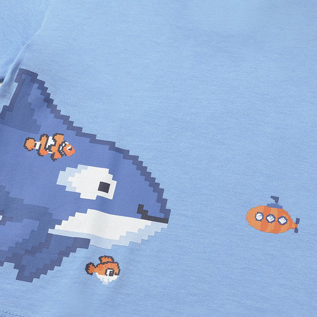 Mayoral Sky blue Positioned T-Shirt Short Sleeve 1013
