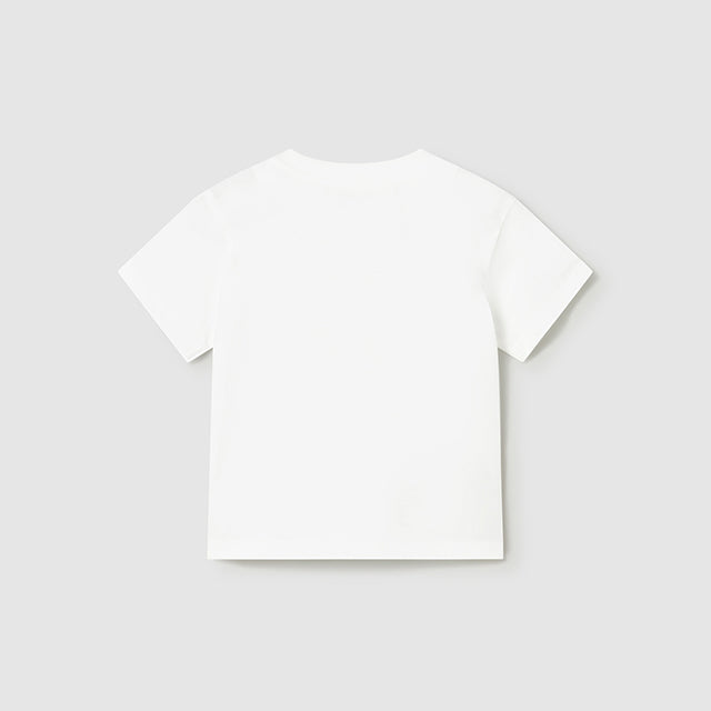Mayoral White shirt with camera apliqque 1016