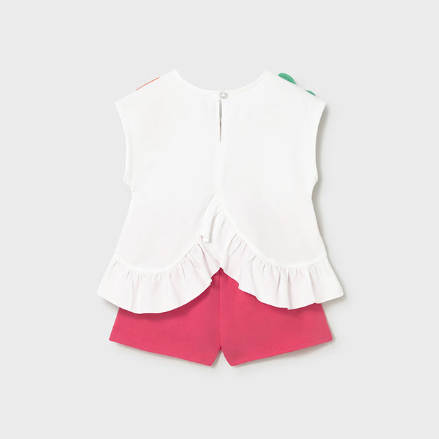 Mayoral Hibiscus Shorts set 1209