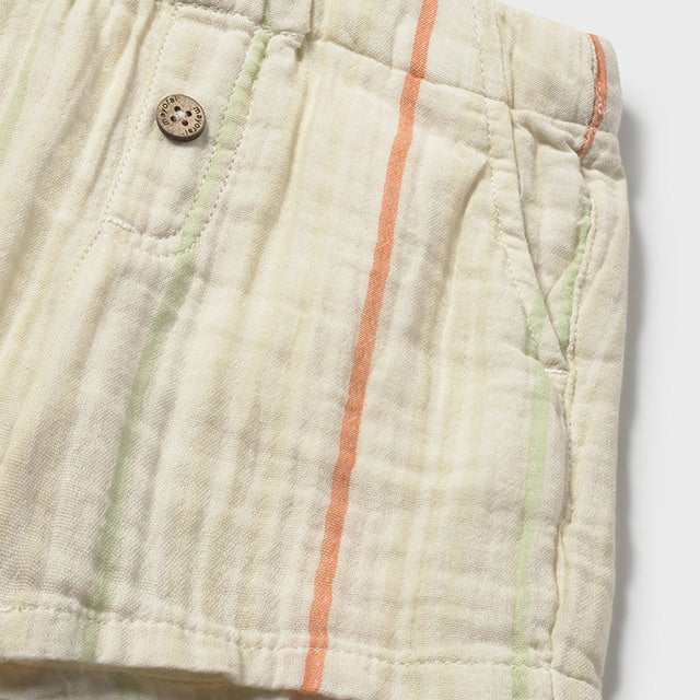 Mayoral Stripes Wide leg shorts 1216