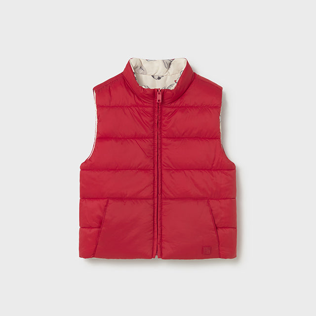 Mayoral Tomato Reversible vest 1313