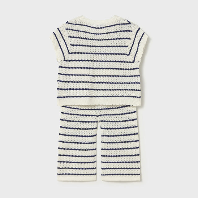 Mayoral Natural Knit pants set 1516