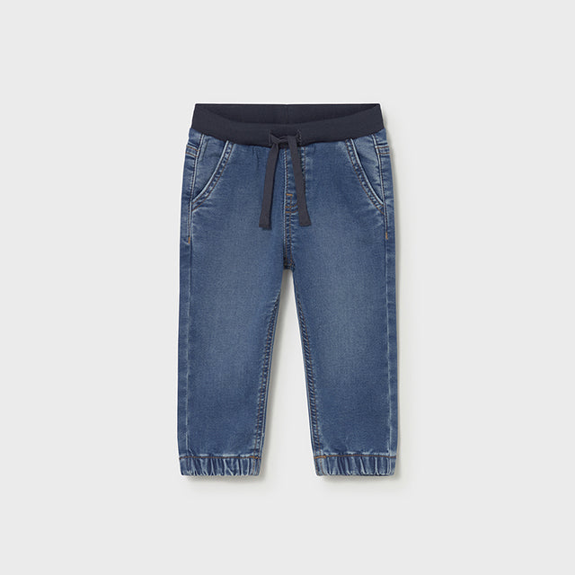 Mayoral Medium Soft denim jogger pants 1520