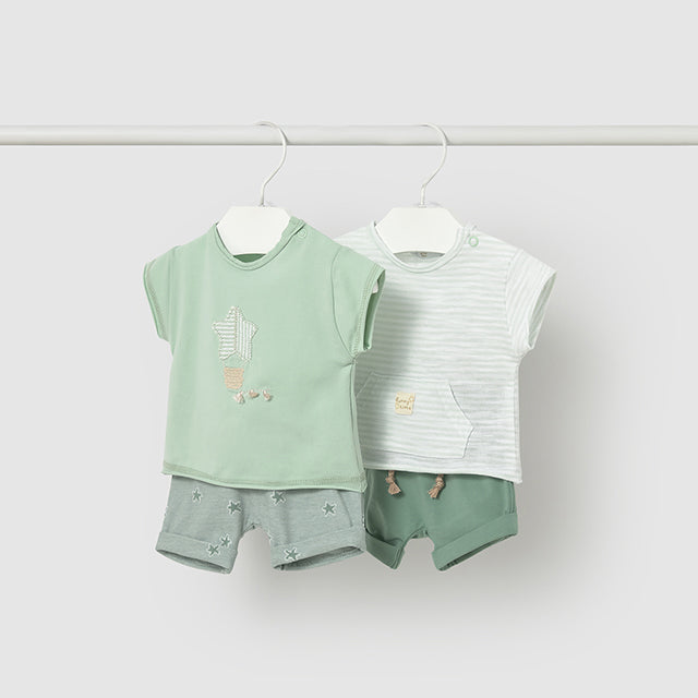 Mayoral Seaweed Knit set (4 garments) 1626