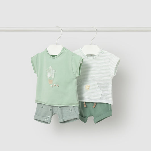 Mayoral Seaweed Knit set (4 garments) 1626
