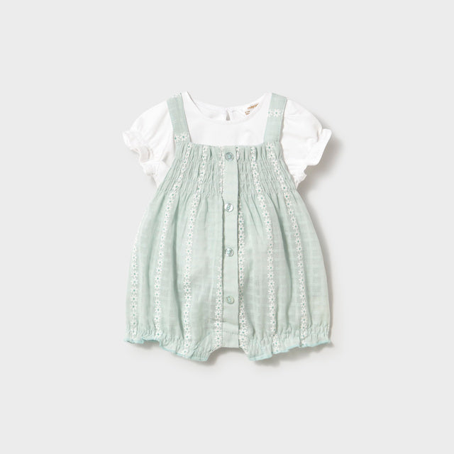 Mayoral Aqua Romper set 1638
