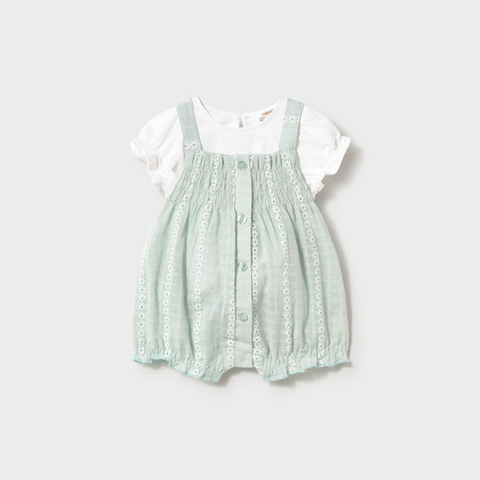 Mayoral Aqua Romper set 1638