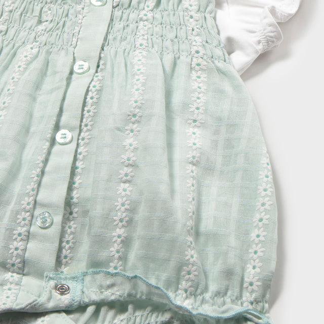 Mayoral Aqua Romper set 1638