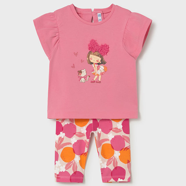 Mayoral Geranium Leggings set 1751