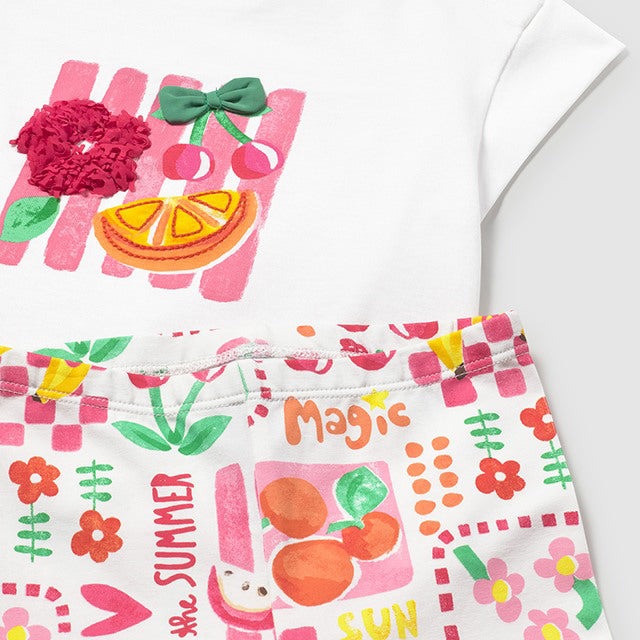 Mayoral Hibiscus Leggings set (3 garments) 1752