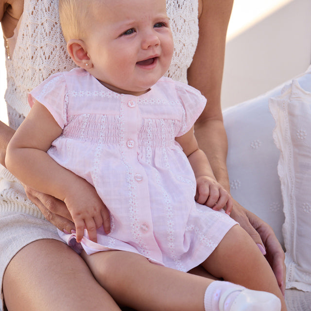 Mayoral Baby Rose Chiffon dress 1805