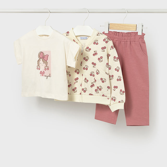 Mayoral Blush 3 piece tracksuit 1830