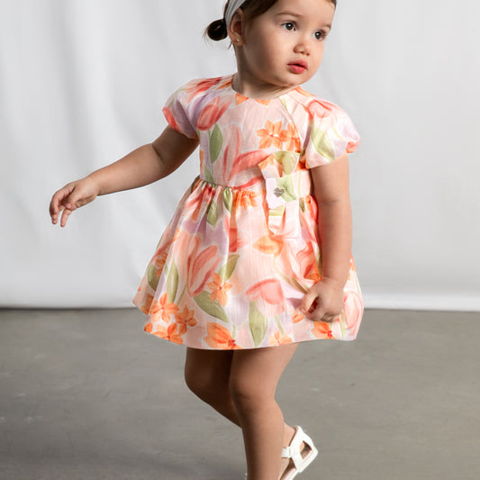 Mayoral Blossom Printed dress 1909