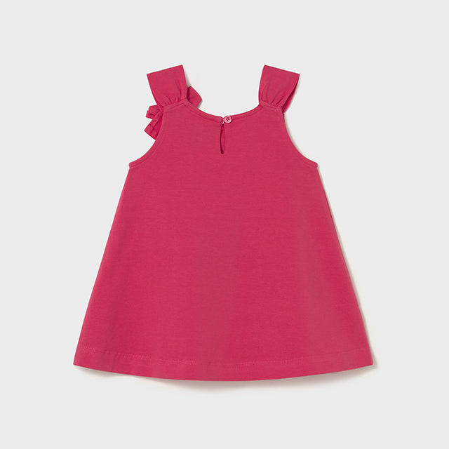 Mayoral Hibiscus Dress with graphic 1930