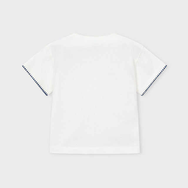 Mayoral Natural Short Sleeve T-Shirt 3013