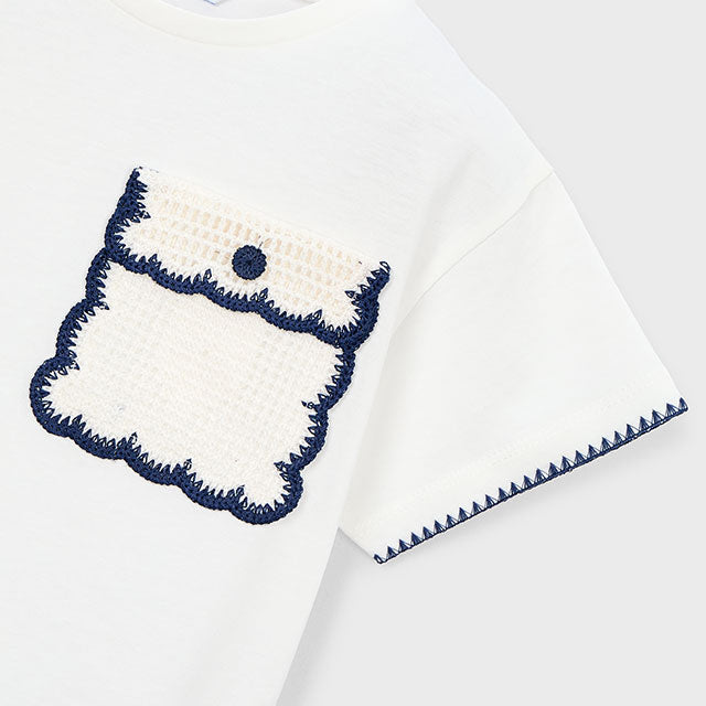 Mayoral Natural Short Sleeve T-Shirt 3013
