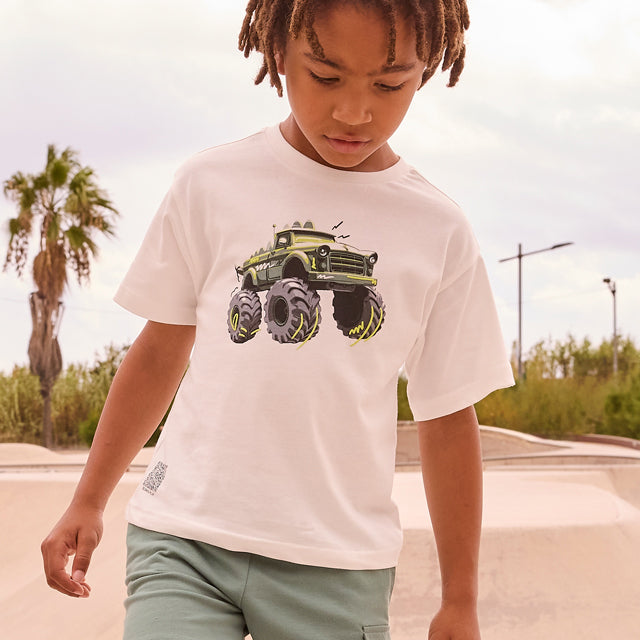 Mayoral Cream Shirt truck 3069