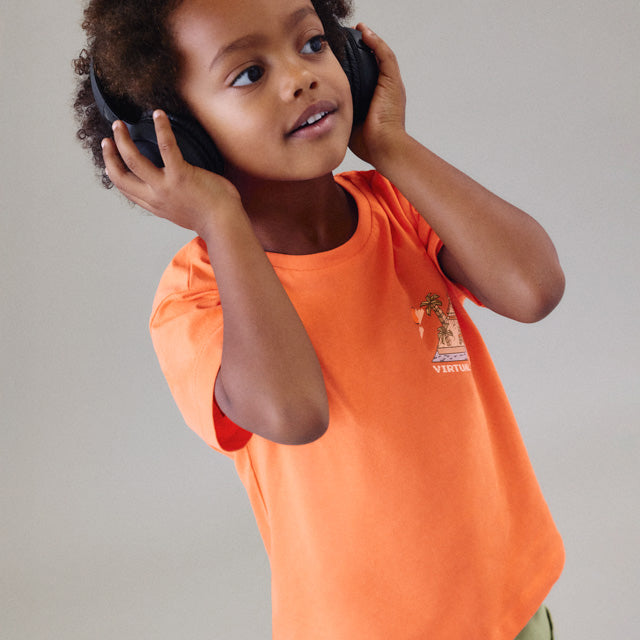 Mayoral Orange Shirt mix & match 3078