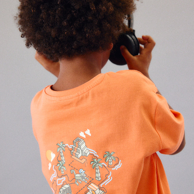Mayoral Orange Shirt mix & match 3078