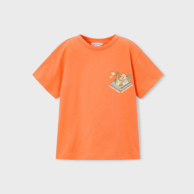 Mayoral Orange Shirt mix & match 3078