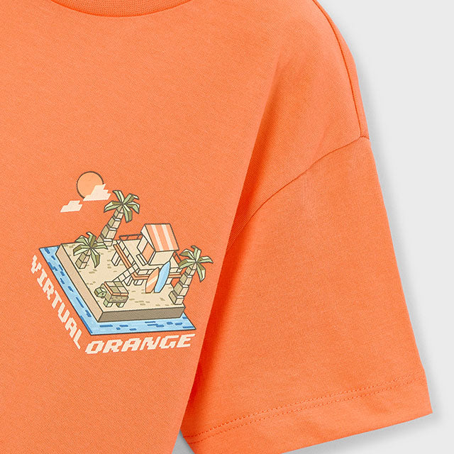 Mayoral Orange Shirt mix & match 3078