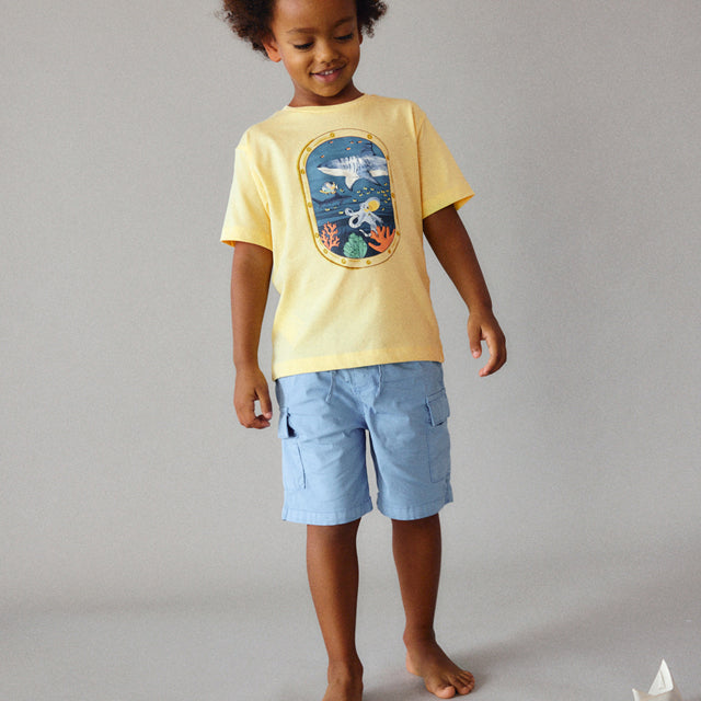 Mayoral Lemon Shirt window 3079