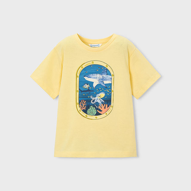 Mayoral Lemon Shirt window 3079