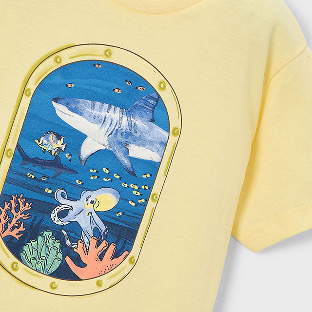 Mayoral Lemon Shirt window 3079