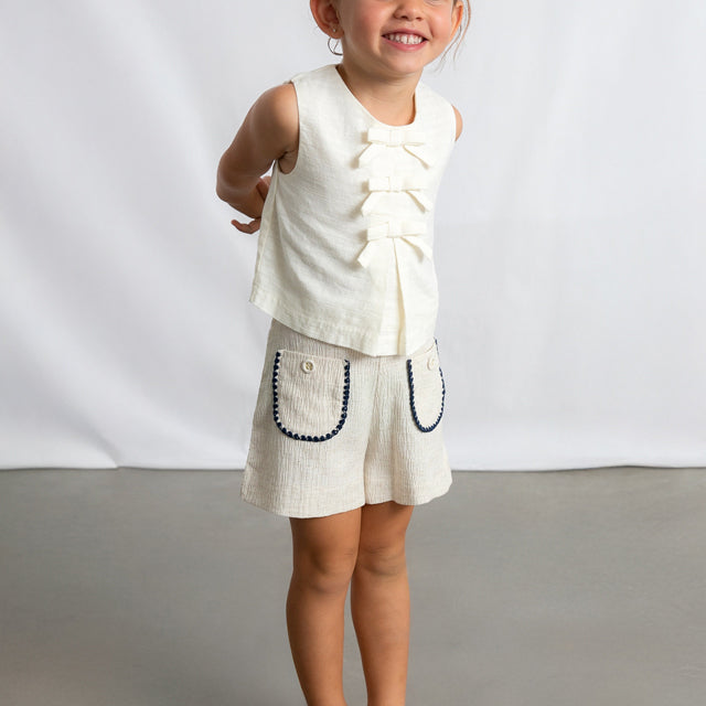 Mayoral Linen Shorts 3219