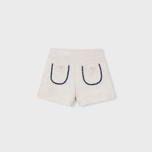 Mayoral Linen Shorts 3219