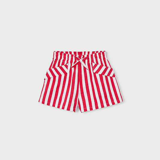Mayoral Persimmon patterned short pant 3221