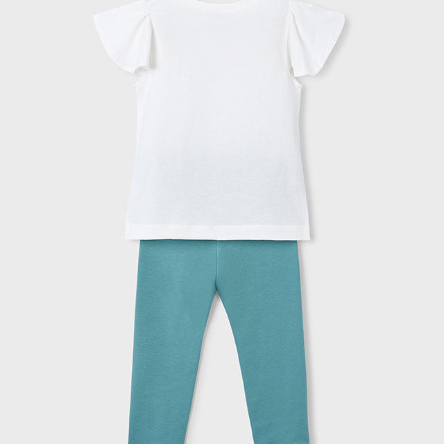 Mayoral Mint Leggings set 3724