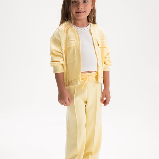 Mayoral Vanilla Pique tracksuit 3890