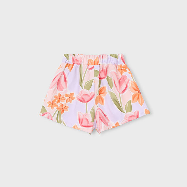 Mayoral Blossom patterned pant skirt 3906