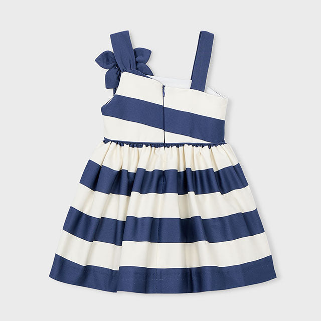 Mayoral Porcelain Asymetric flower dress 3924