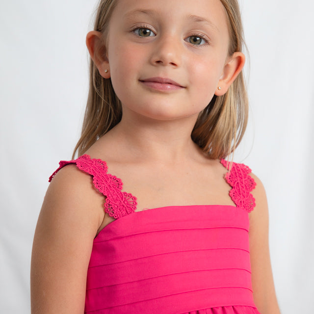 Mayoral clover Satin dress 3926