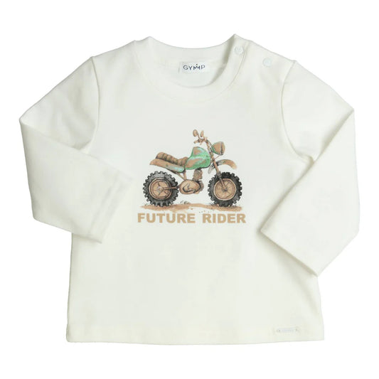 Gymp Off White Longsleeve Aerodoux Future Rider 352-5671-20