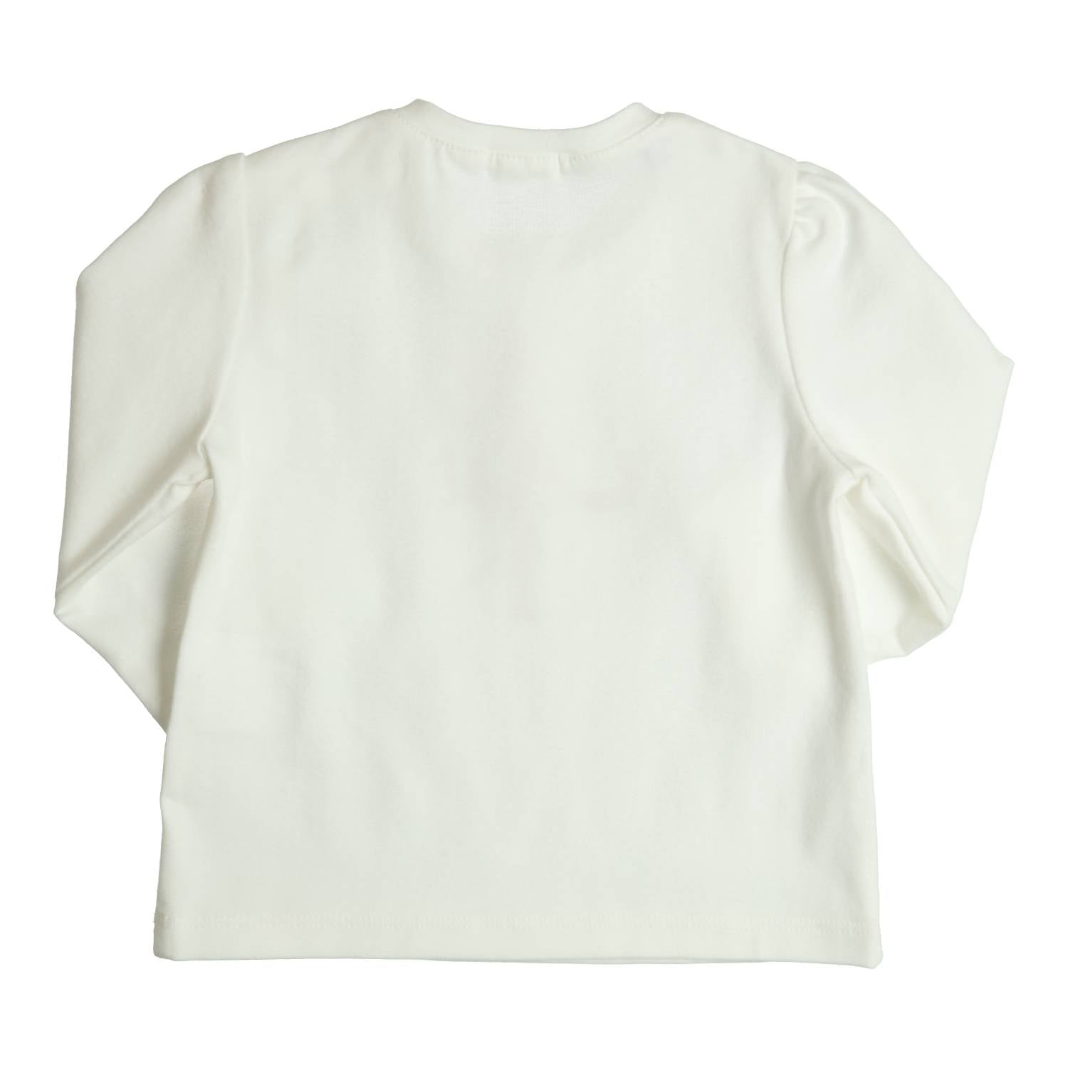 GYMP Girls Aerodoux Longsleeve Off White 352-6697-10 – reverse or detail view