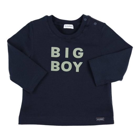 GYMP Boys Aerodoux Longsleeve Navy 352-6705-20 – front view