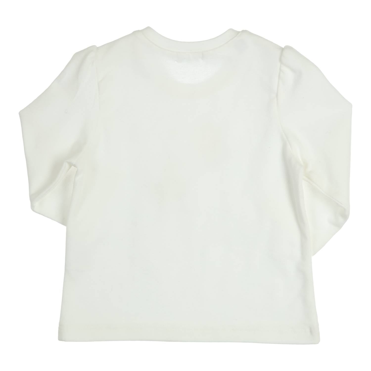 GYMP Girls Aerodoux Longsleeve Off White/Grey 352-6741-10 – reverse or detail view